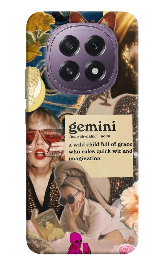 Gemini Zodiac Oppo F29 5G Hard Case Back Cover by Casekaro