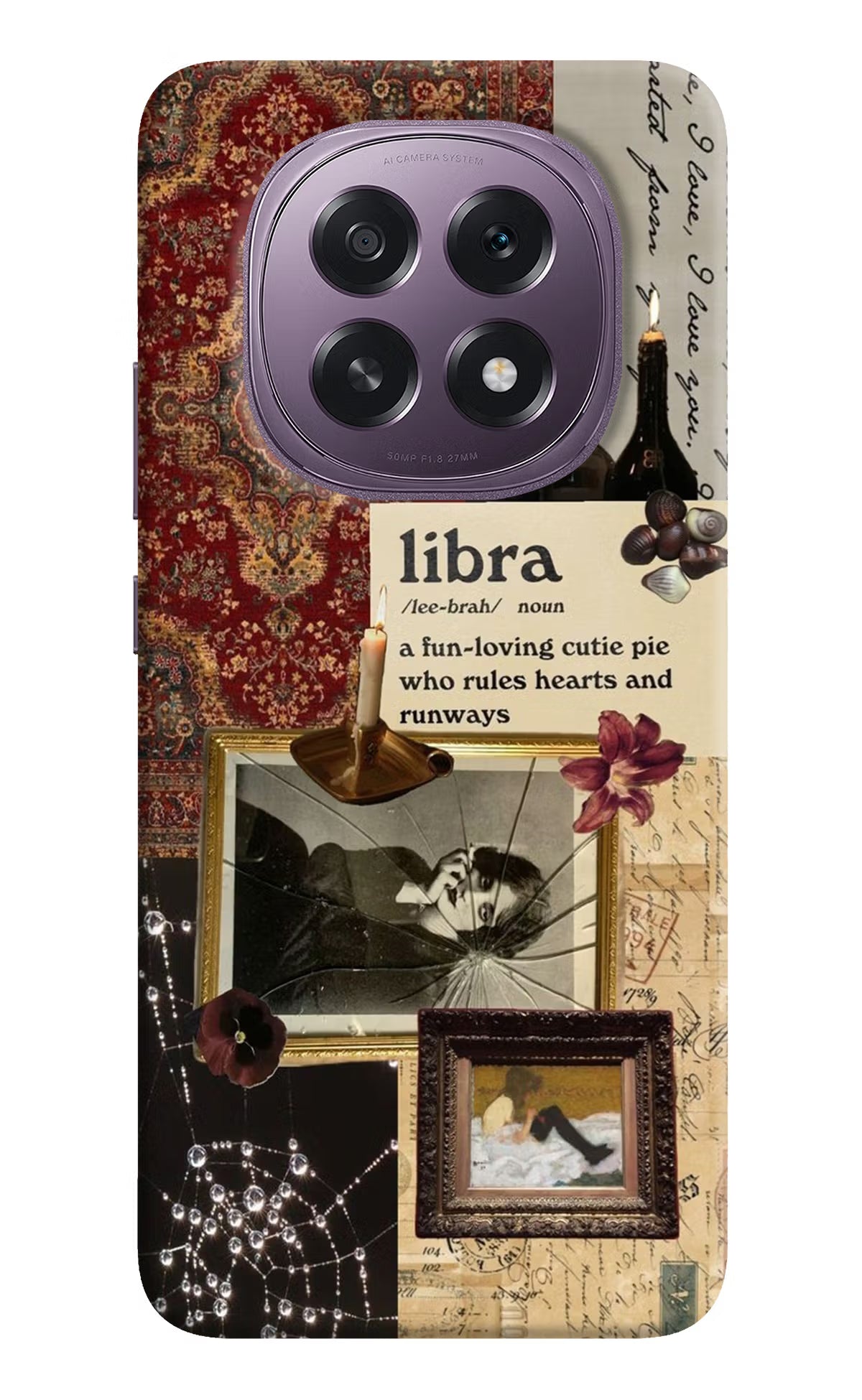 Libra Zodiac Oppo F29 5G Hard Case Back Cover by Casekaro