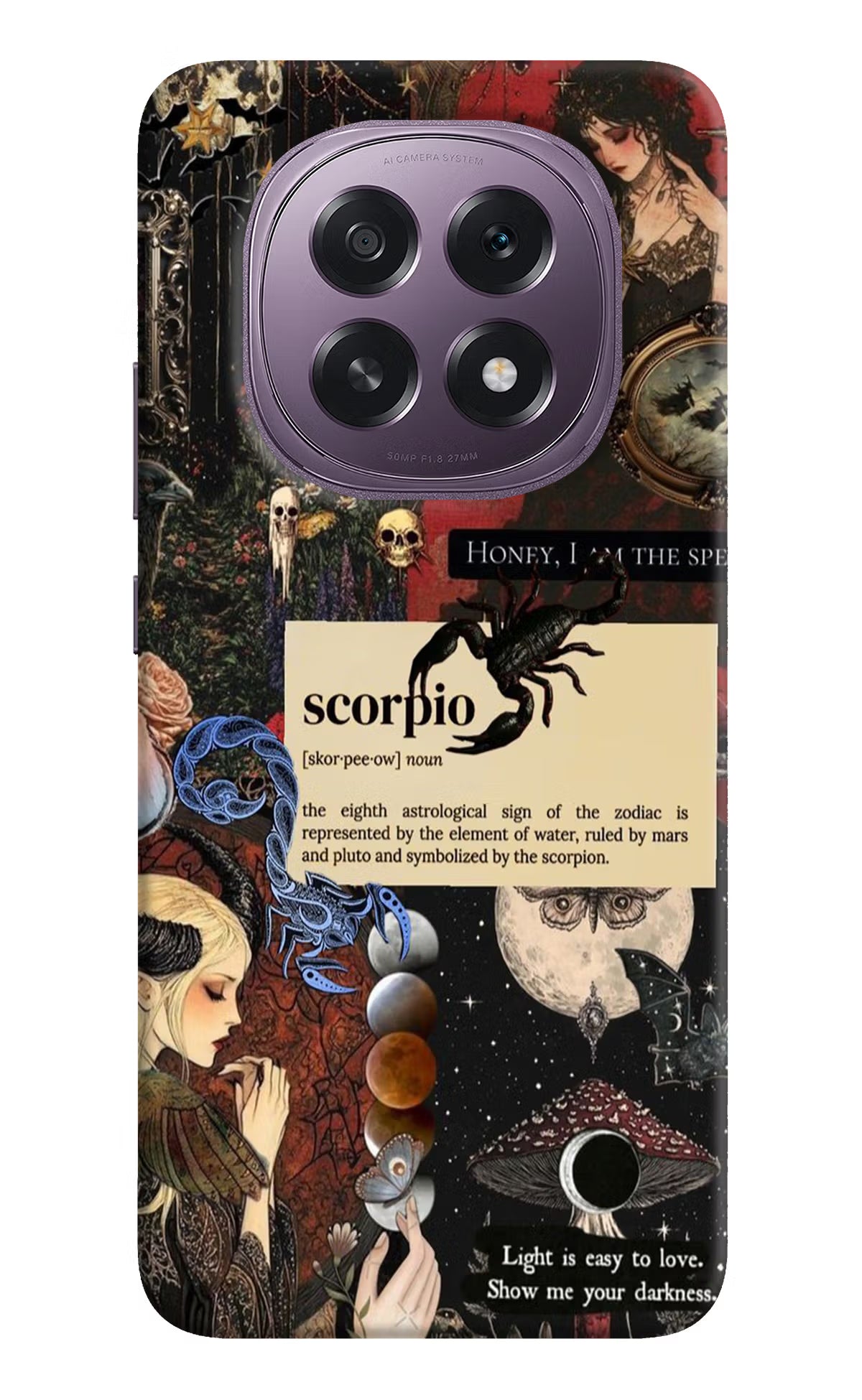 Scorpio Zodiac Oppo F29 5G Hard Case Back Cover by Casekaro