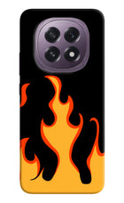 Fired Up – Black Oppo F29 5G Hard Case Back Cover by Casekaro