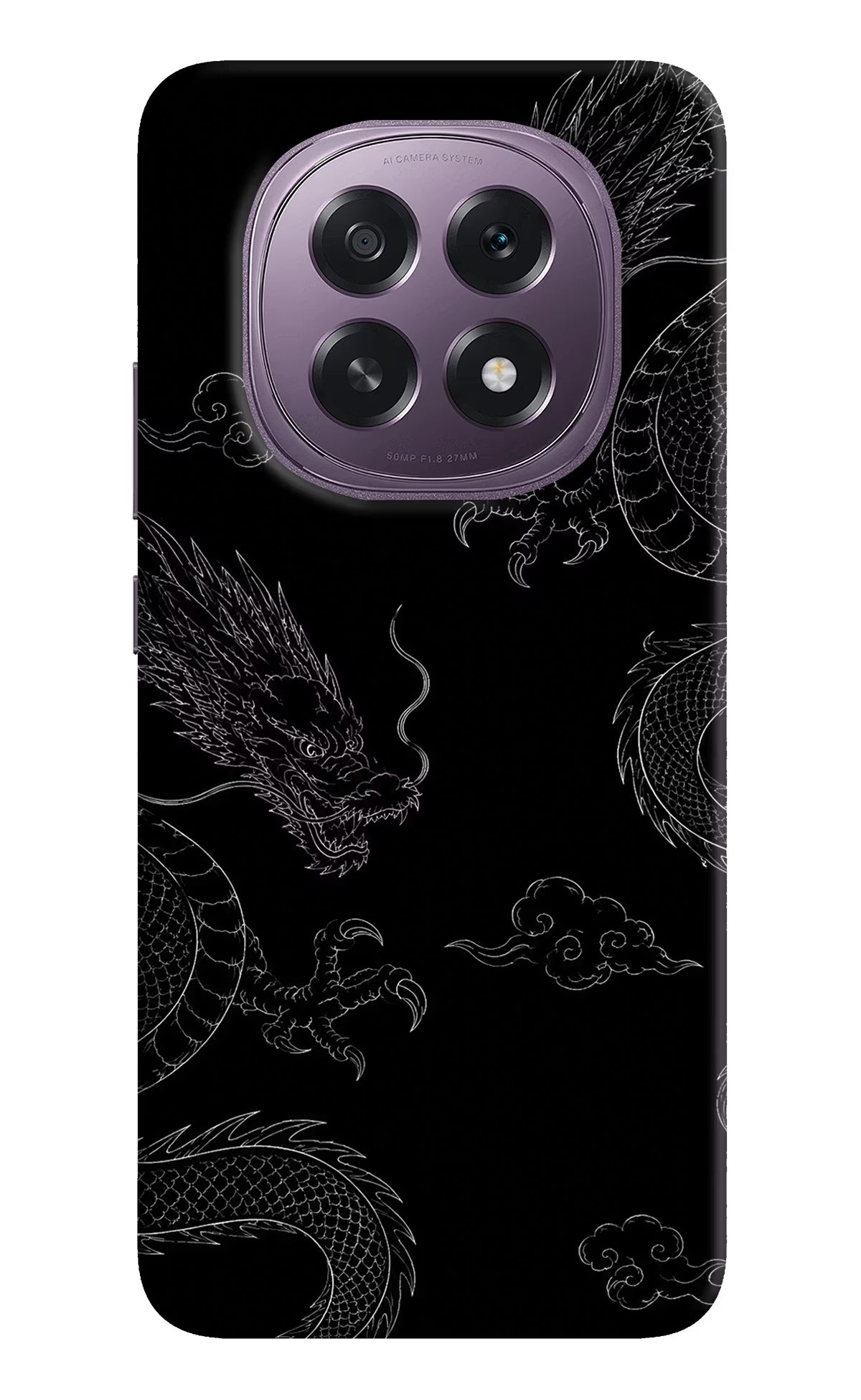 Twin Dragons Oppo F29 5G Hard Case Back Cover by Casekaro
