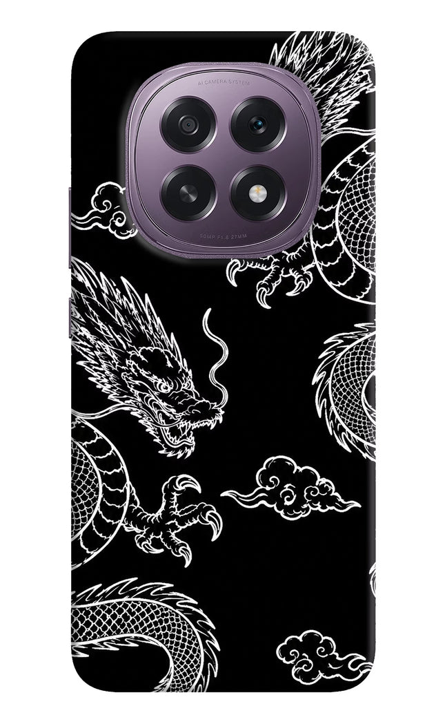 Twin Dragons Oppo F29 5G Hard Case Back Cover by Casekaro