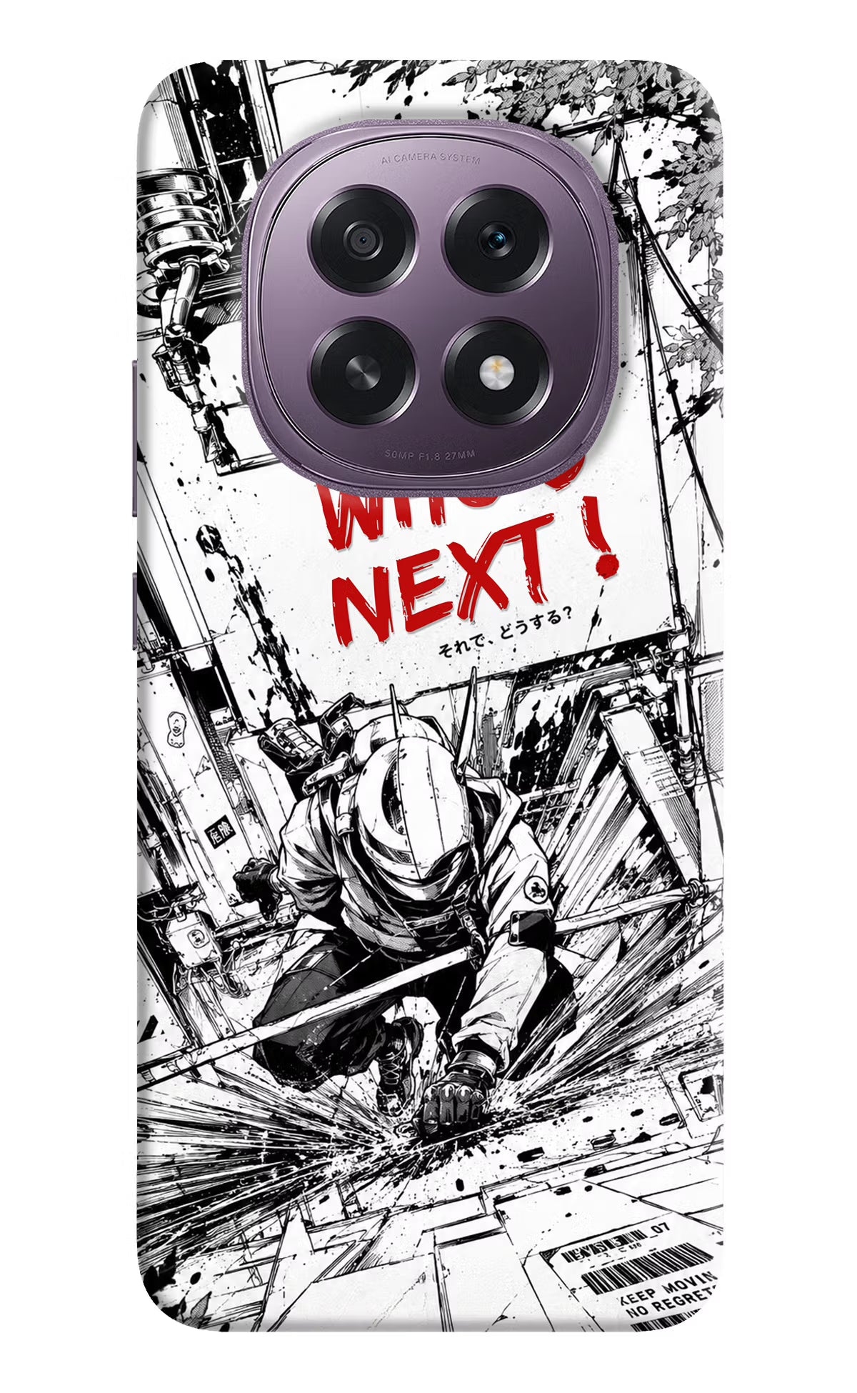 Who's Next Oppo F29 5G Hard Case Back Cover by Casekaro