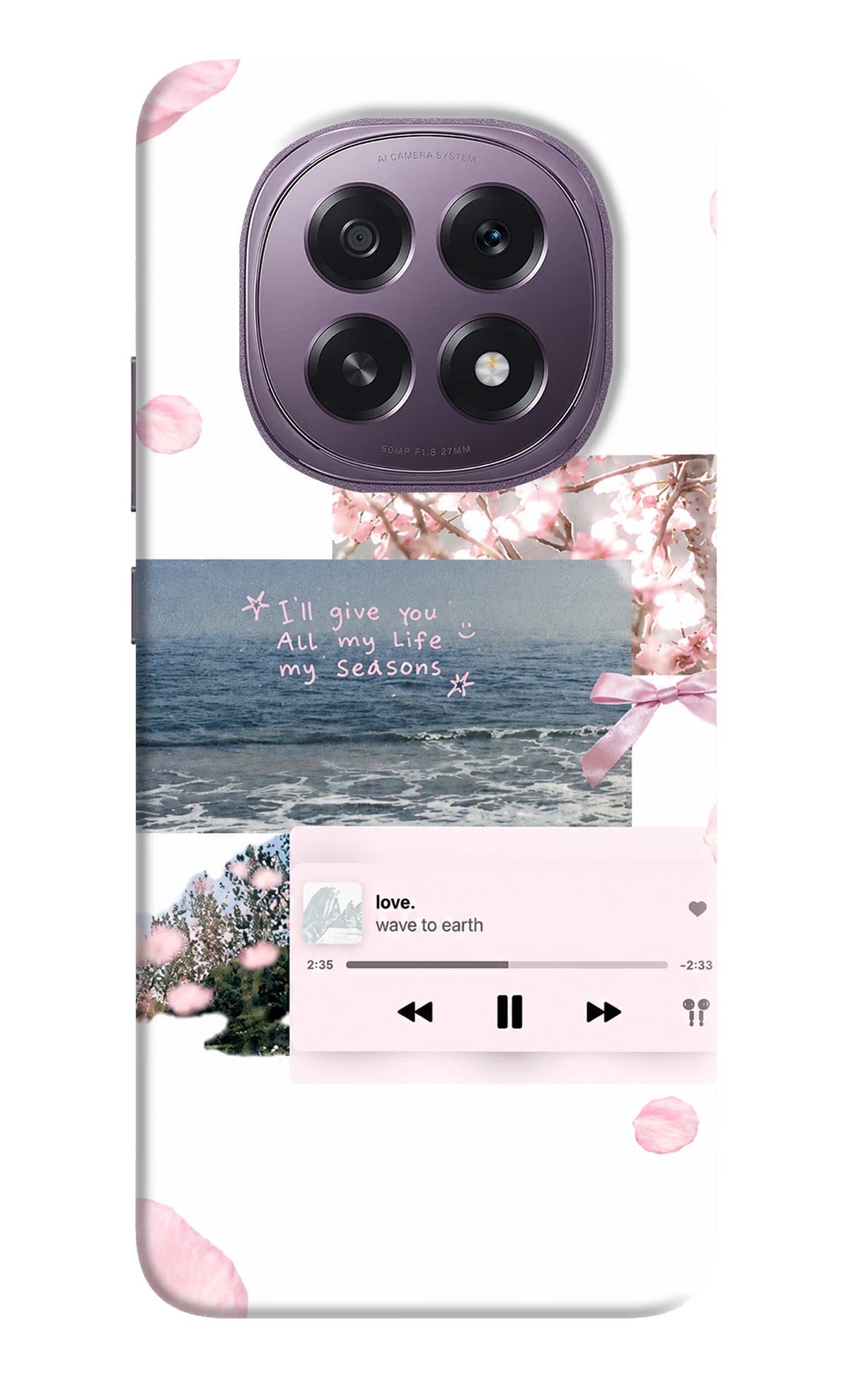 Wave to earth Oppo F29 5G Back Cover