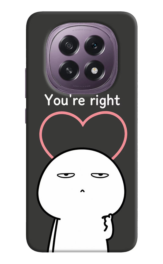 You're Right Oppo F29 5G Hard Case Back Cover by Casekaro