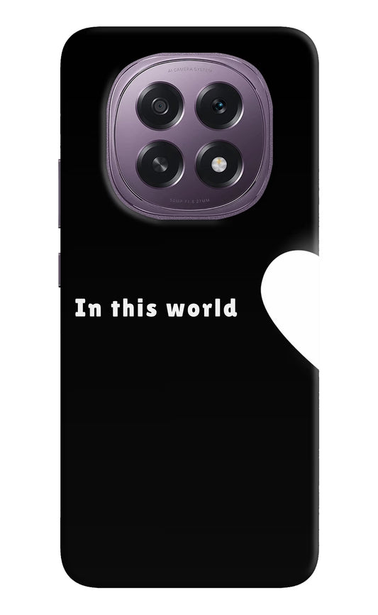 This World Oppo F29 5G Hard Case Back Cover by Casekaro