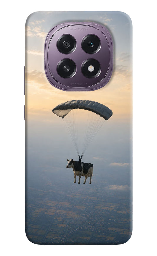Skydiving Cow Oppo F29 5G Hard Case Back Cover by Casekaro