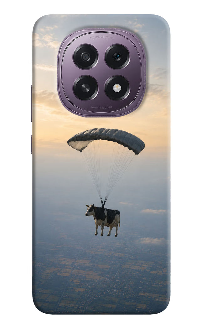 Skydiving Cow Oppo F29 5G Hard Case Back Cover by Casekaro