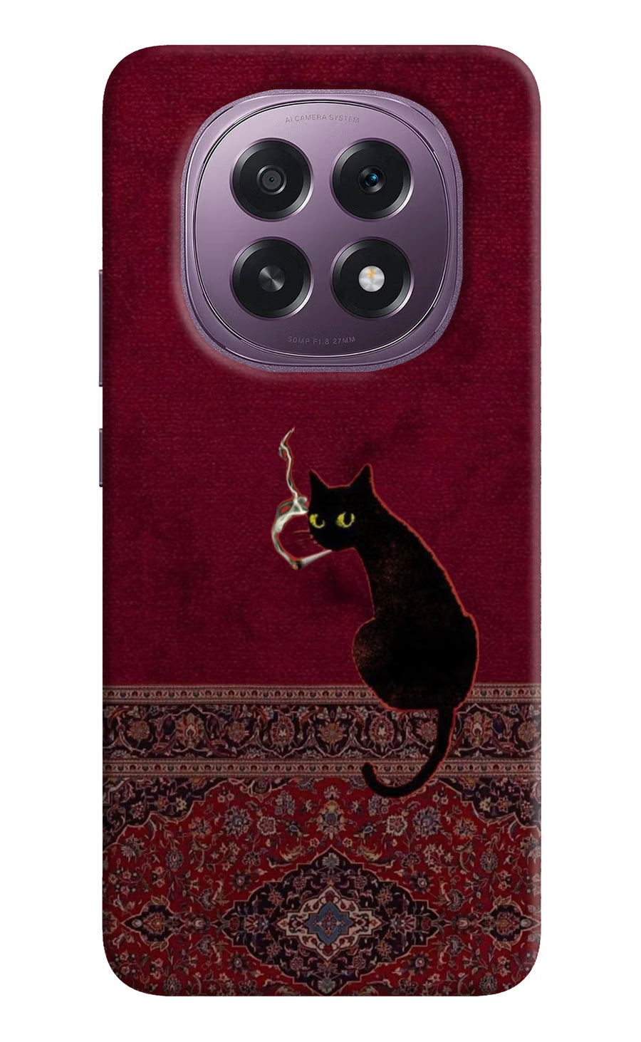 Midnight Cat Oppo F29 5G Back Cover, Hard case