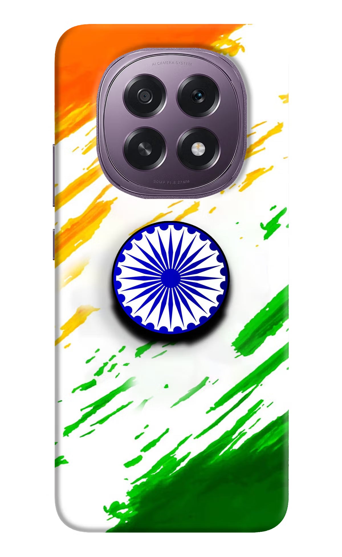 Indian Flag Ashoka Chakra Oppo F29 5G Pop Case by Casekaro