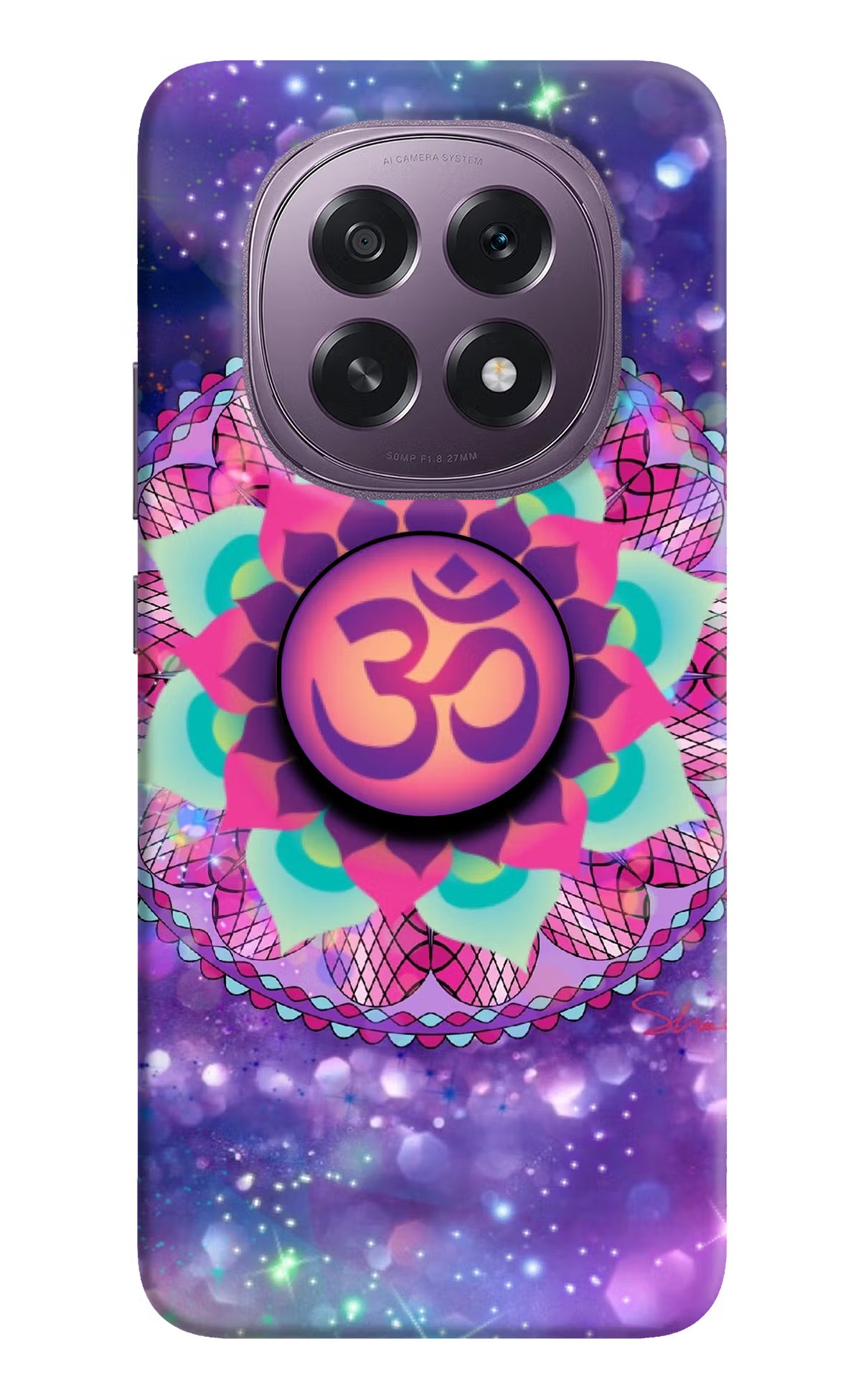 Om Purple Oppo F29 5G Pop Case by Casekaro