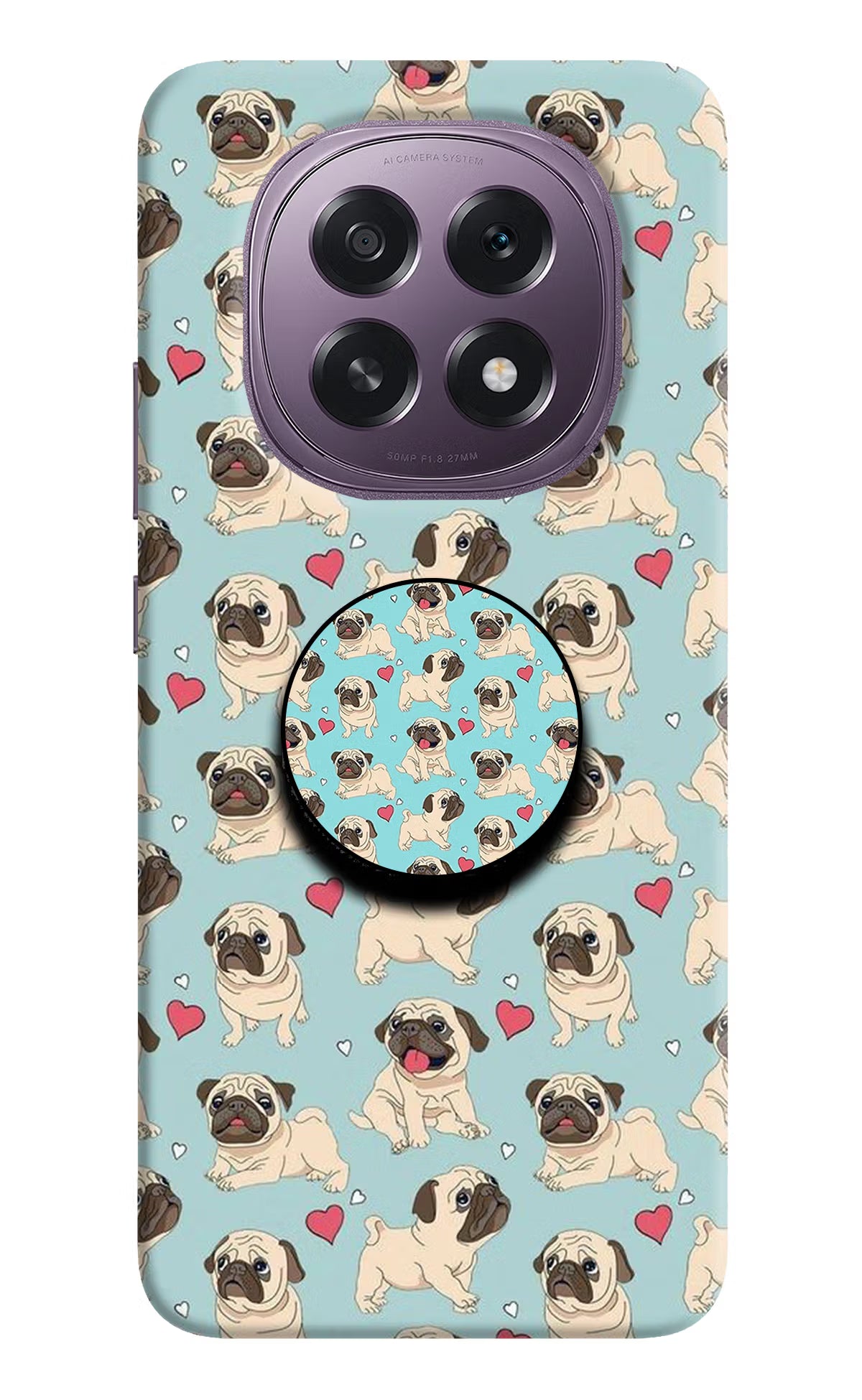 Pug Dog Oppo F29 5G Pop Case by Casekaro