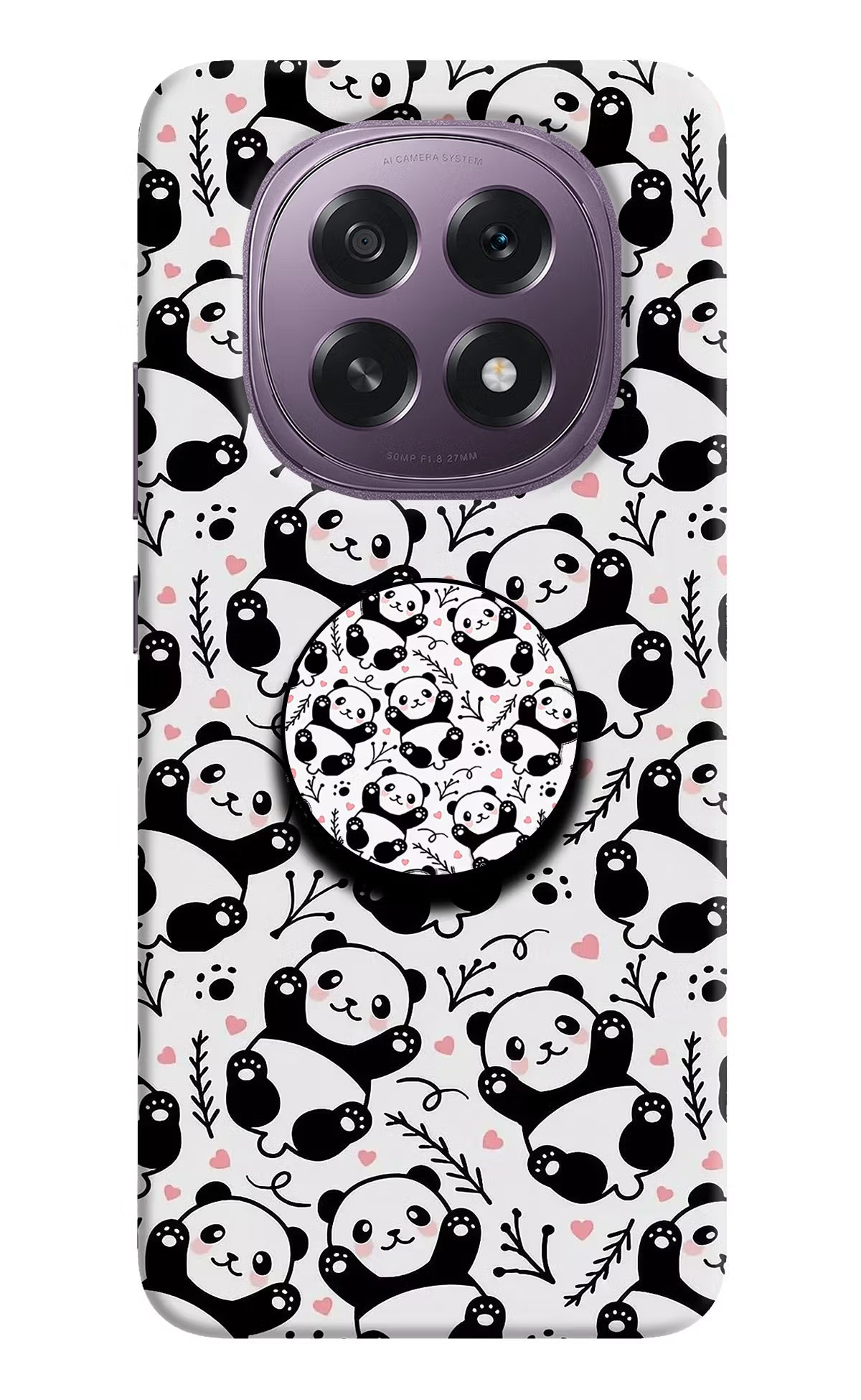 Cute Panda Oppo F29 5G Pop Case by Casekaro