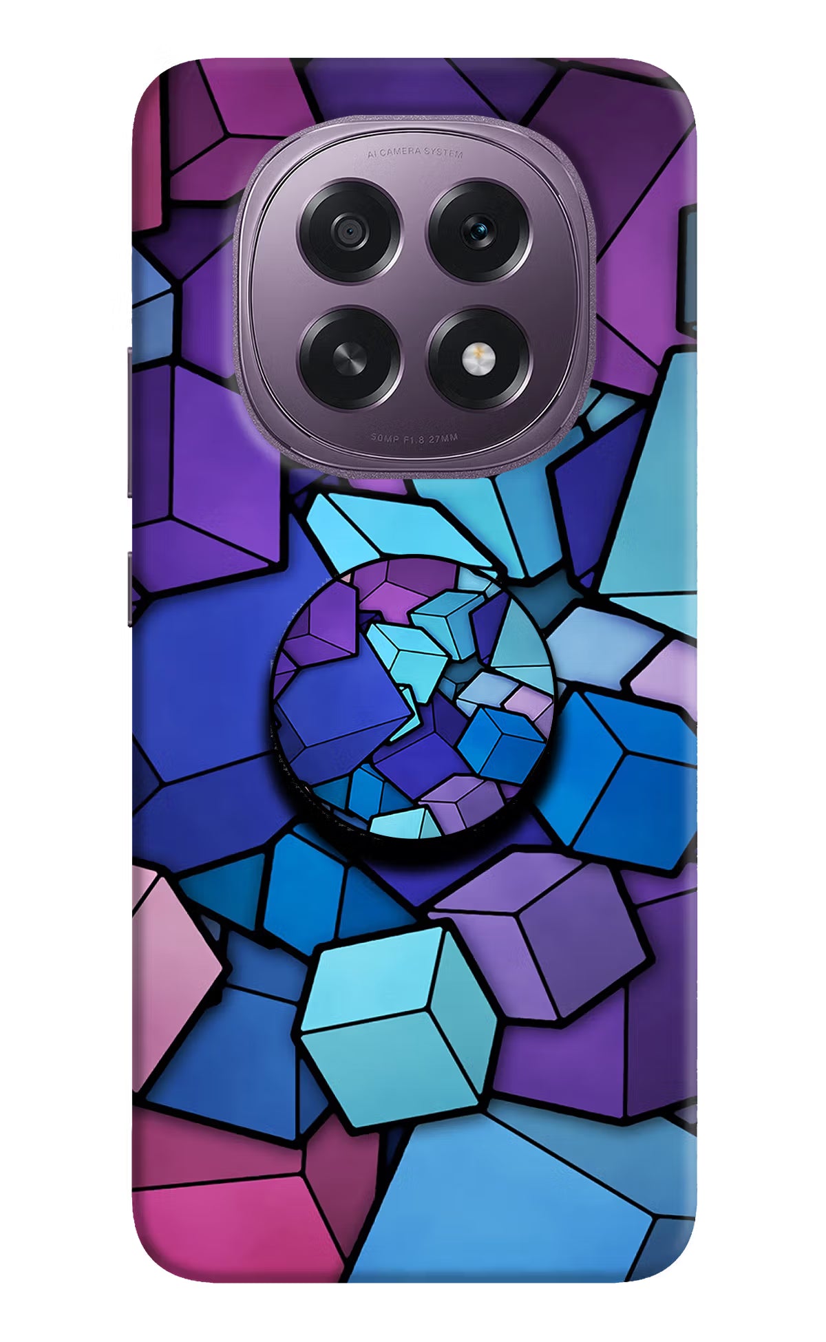 Cubic Abstract Oppo F29 5G Pop Case by Casekaro
