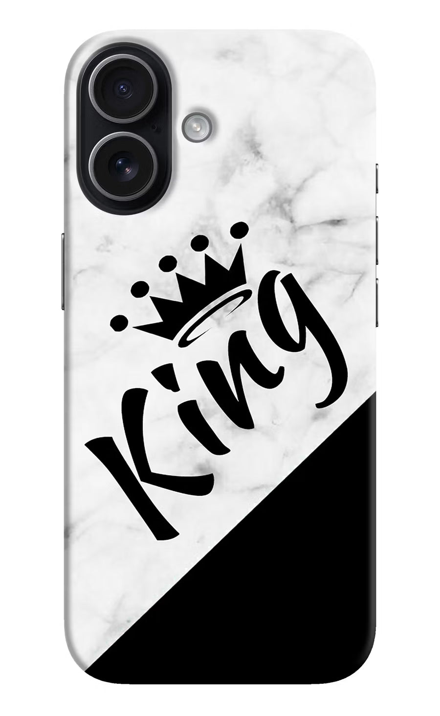King iPhone 17 Back Cover, Hard case