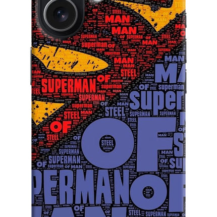 Superman iPhone 17 Hard Case Back Cover by Casekaro
