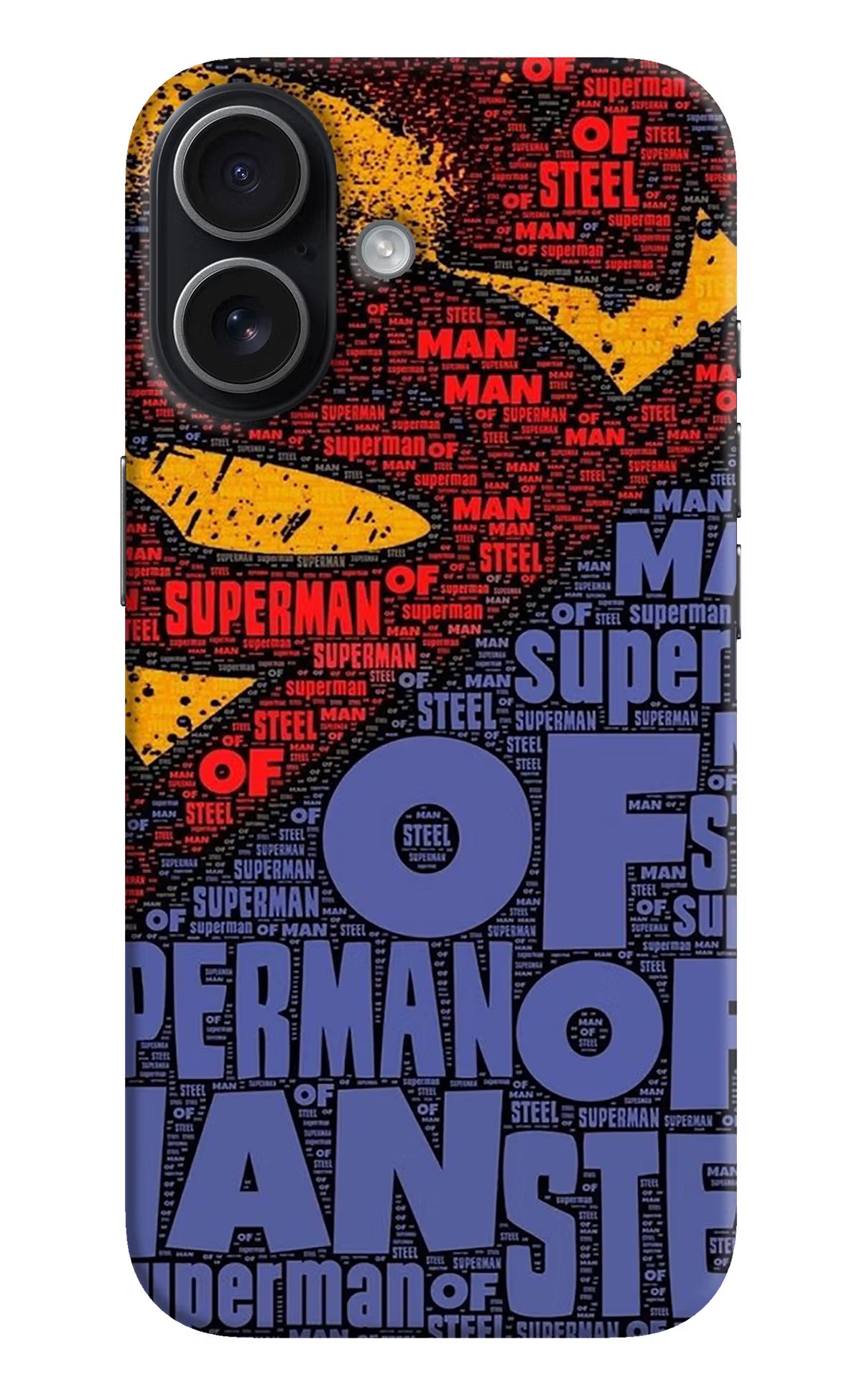 Superman iPhone 17 Hard Case Back Cover by Casekaro