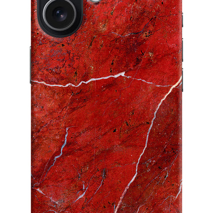 Red Marble Design iPhone 17 Hard Case Back Cover by Casekaro