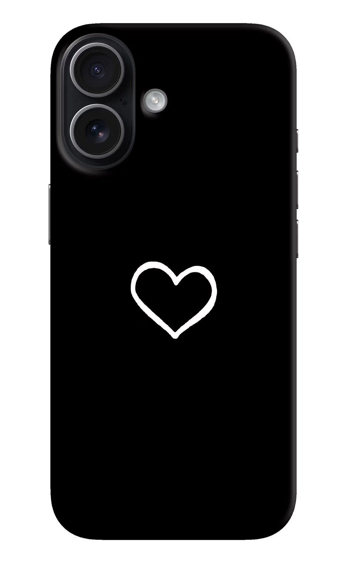 Heart iPhone 17 Hard Case Back Cover by Casekaro