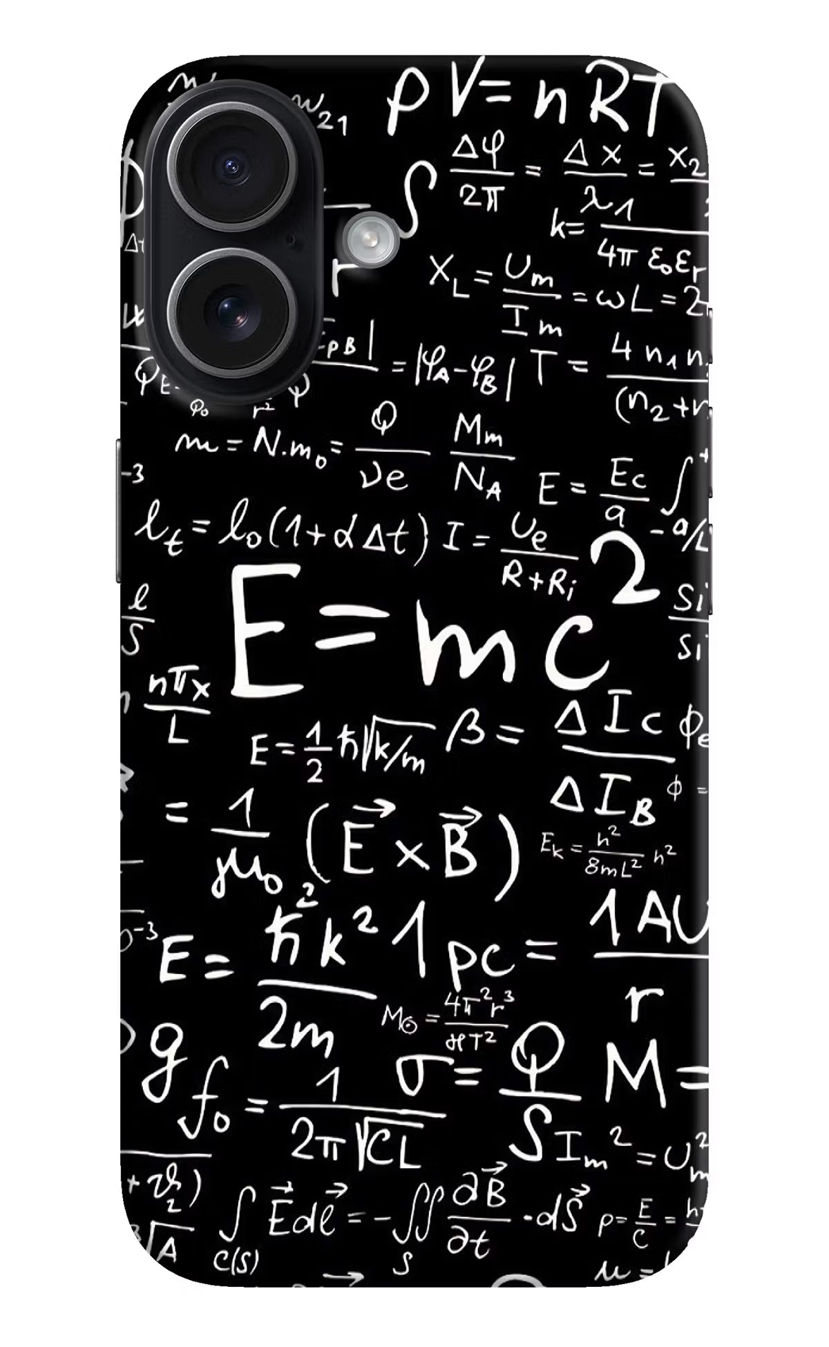 Physics Formula iPhone 17 Hard Case Back Cover by Casekaro