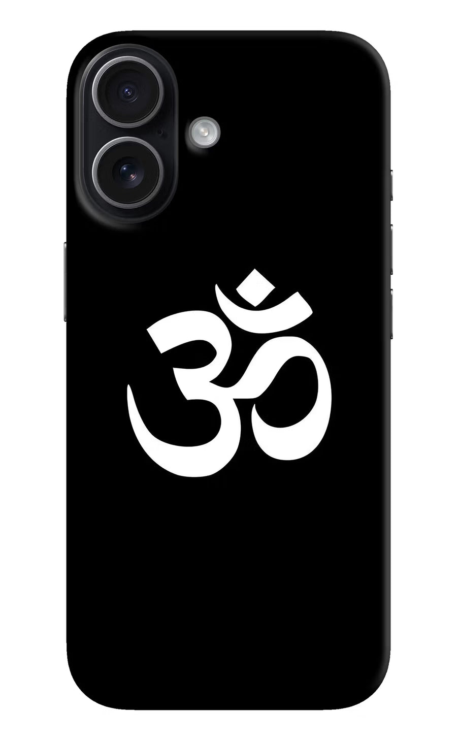 Om iPhone 17 Back Cover, Hard case