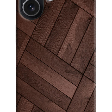 Wooden Texture Design iPhone 17 Hard Case Back Cover by Casekaro