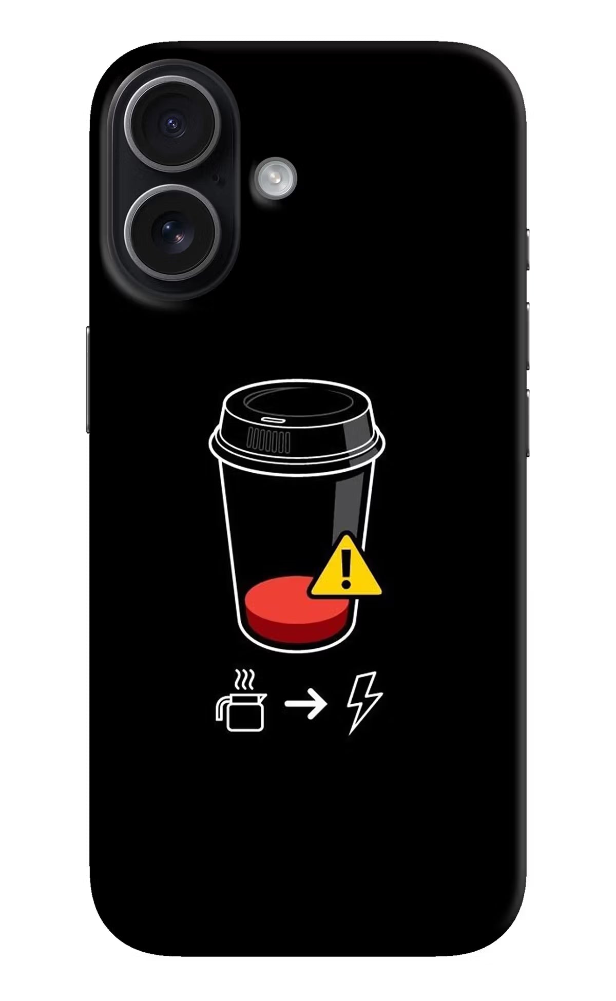 Coffee iPhone 17 Hard Case Back Cover by Casekaro