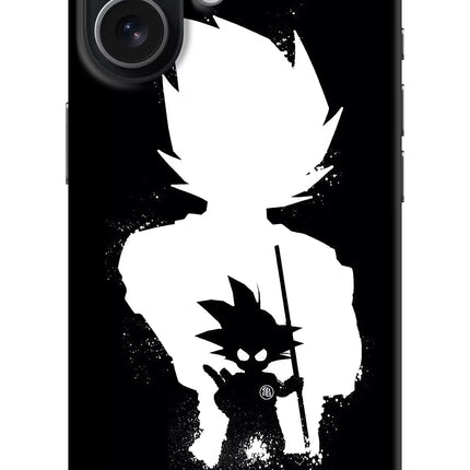 Goku Shadow iPhone 17 Hard Case Back Cover by Casekaro