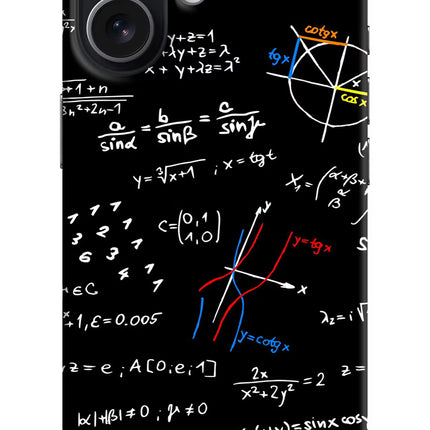Mathematics Formula iPhone 17 Hard Case Back Cover by Casekaro