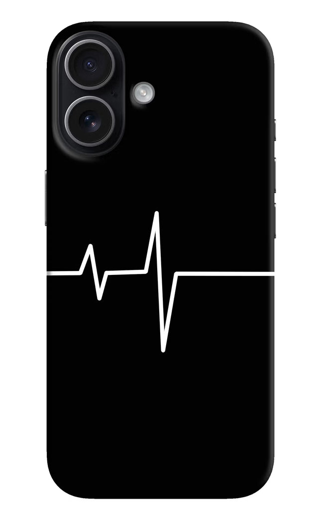 Heart Beats iPhone 17 Hard Case Back Cover by Casekaro