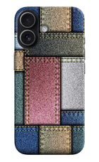 Multicolor Jeans iPhone 17 Hard Case Back Cover by Casekaro