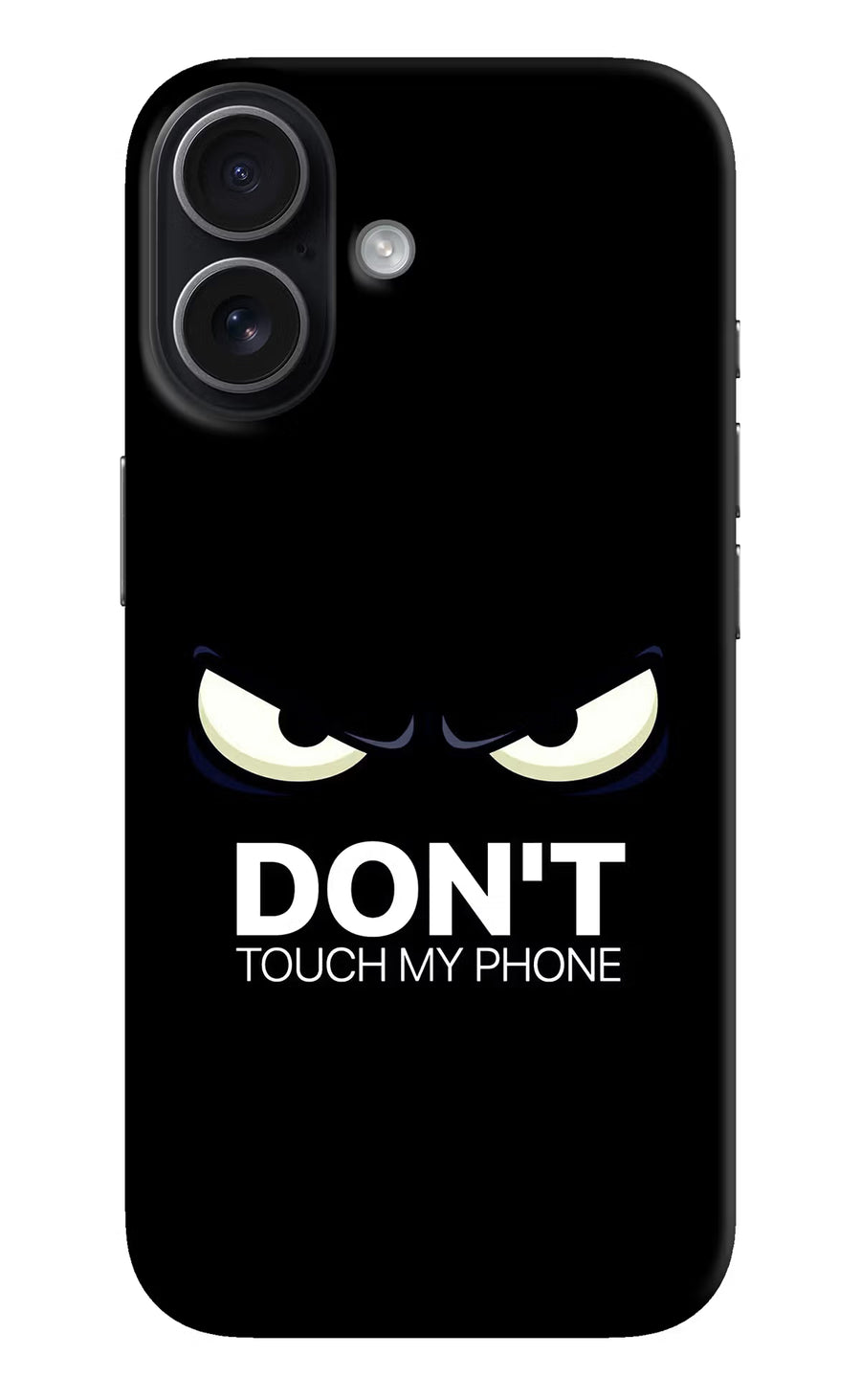 Don'T Touch My Phone iPhone 17 Back Cover, Hard case