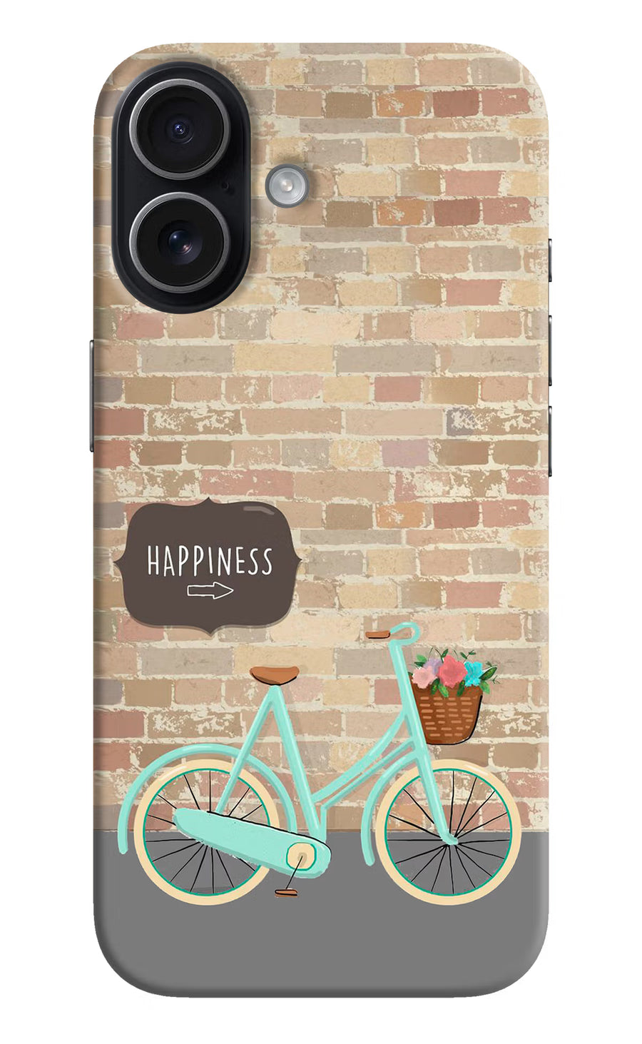Happiness Artwork iPhone 17 Back Cover, Hard case
