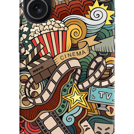 Cinema Abstract iPhone 17 Hard Case Back Cover by Casekaro
