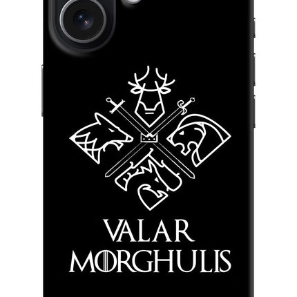 Valar Morghulis | Game Of Thrones iPhone 17 Hard Case Back Cover by Casekaro
