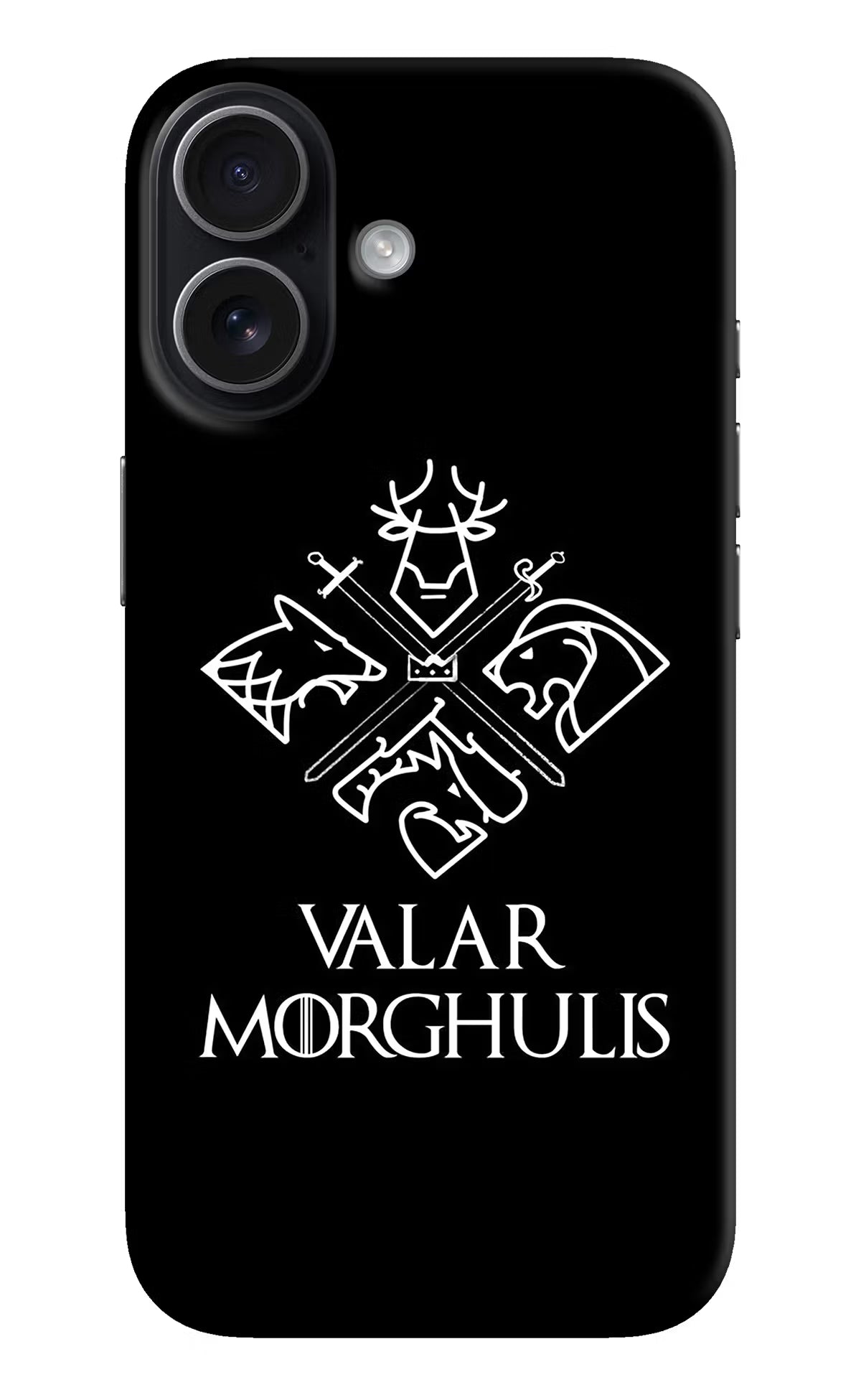 Valar Morghulis | Game Of Thrones iPhone 17 Hard Case Back Cover by Casekaro