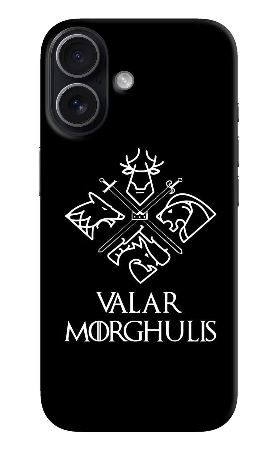Valar Morghulis | Game Of Thrones iPhone 17 Back Cover, Hard case