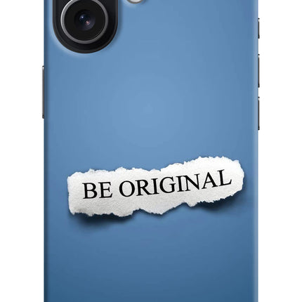 Be Original iPhone 17 Hard Case Back Cover by Casekaro