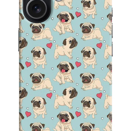 Pug Dog iPhone 17 Hard Case Back Cover by Casekaro