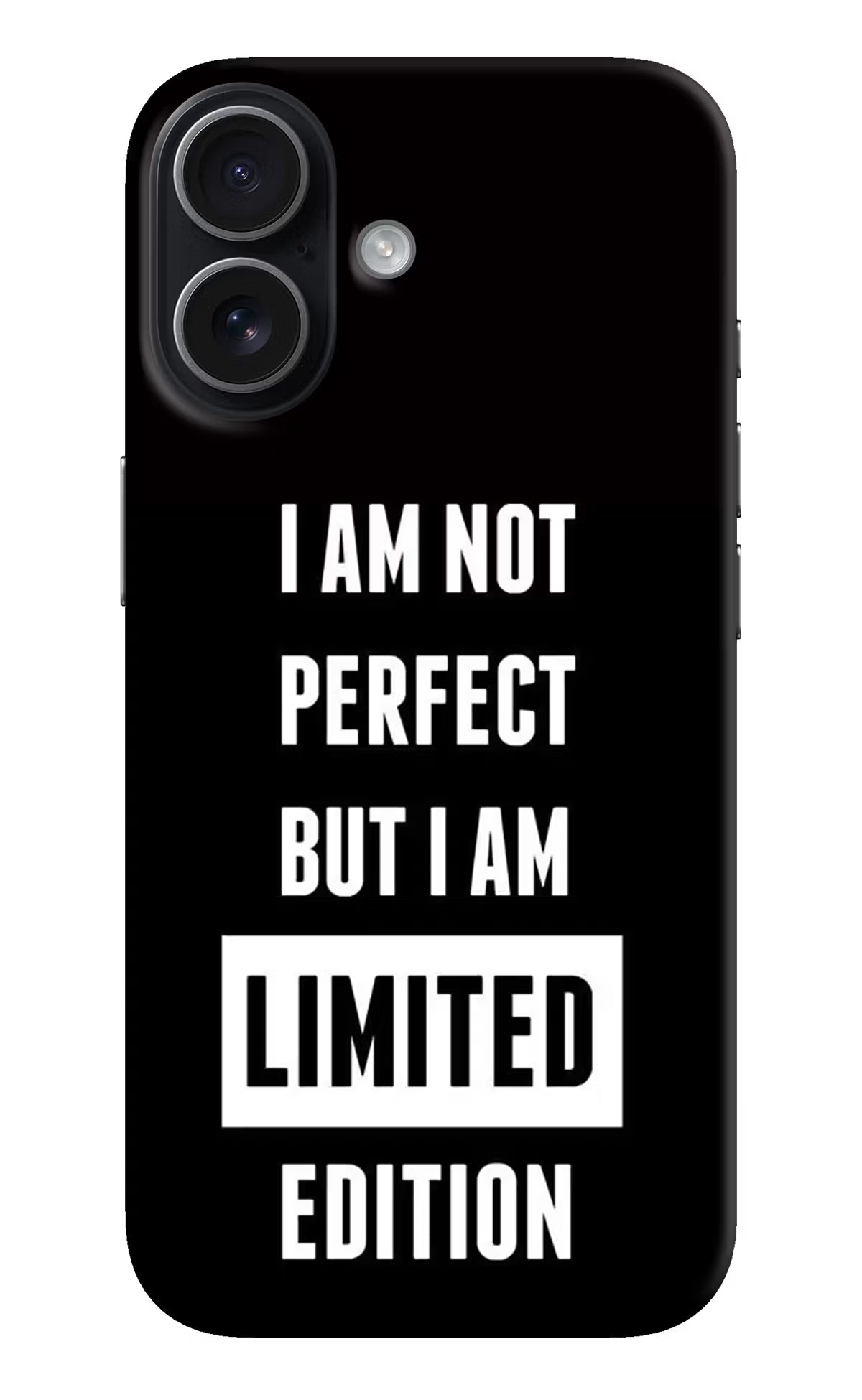 I Am Not Perfect But I Am Limited Edition iPhone 17 Hard Case Back Cover by Casekaro