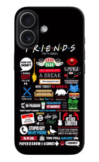 FRIENDS iPhone 17 Hard Case Back Cover by Casekaro