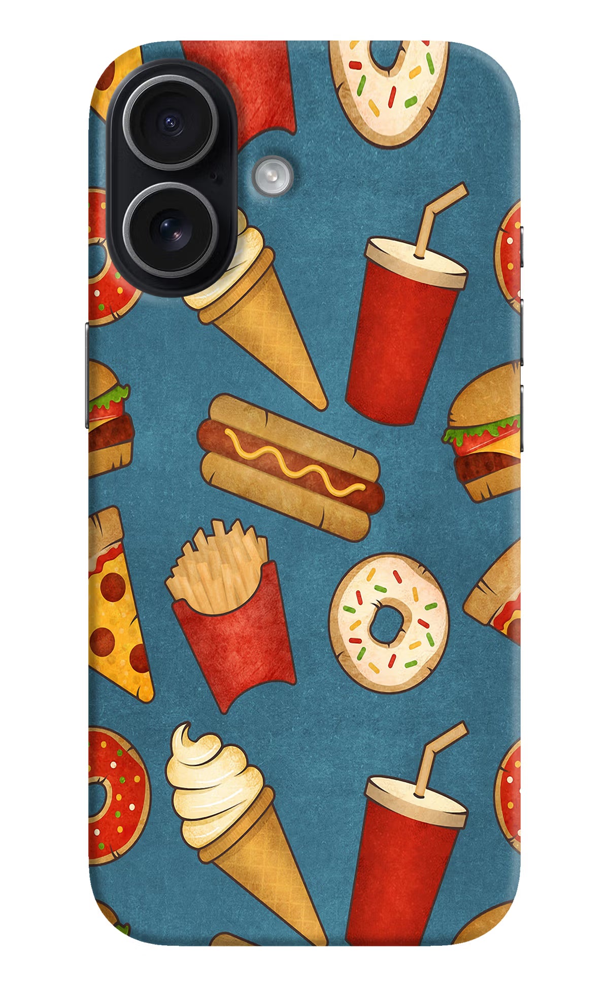 Foodie iPhone 17 Hard Case Back Cover by Casekaro