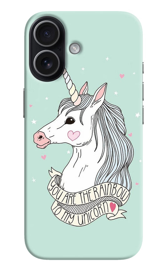 Unicorn Wallpaper iPhone 17 Hard Case Back Cover by Casekaro