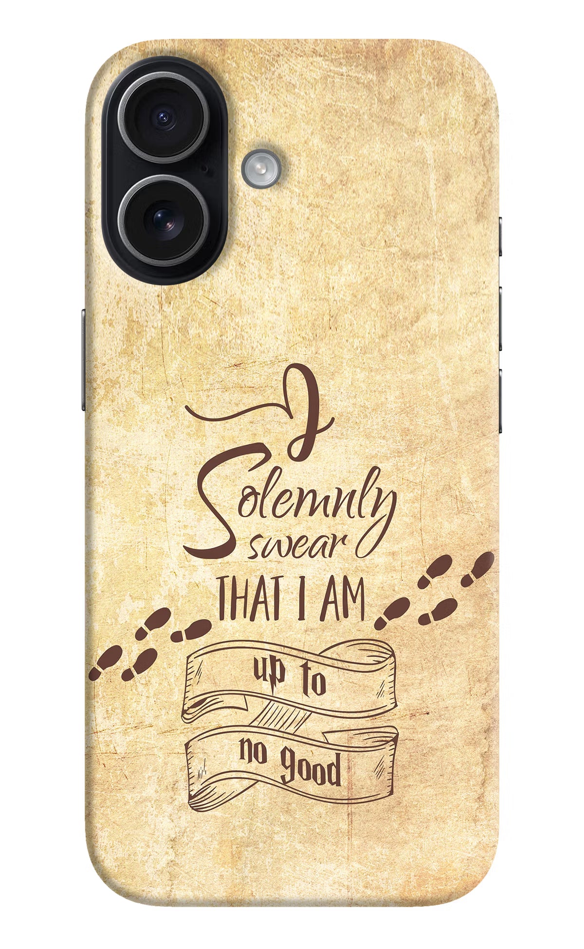 I Solemnly swear that i up to no good iPhone 17 Hard Case Back Cover by Casekaro