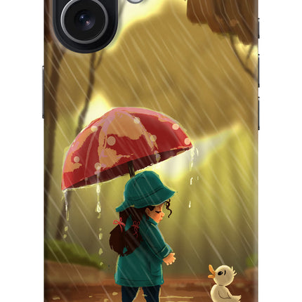 Rainy Day iPhone 17 Hard Case Back Cover by Casekaro