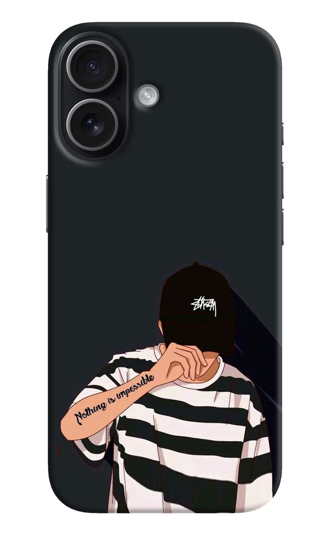 Aesthetic Boy iPhone 17 Hard Case Back Cover by Casekaro