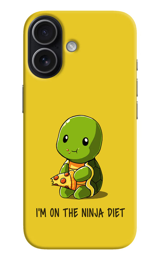 I'm on Ninja Diet iPhone 17 Hard Case Back Cover by Casekaro