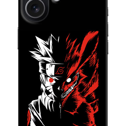 Naruto Two Face iPhone 17 Hard Case Back Cover by Casekaro