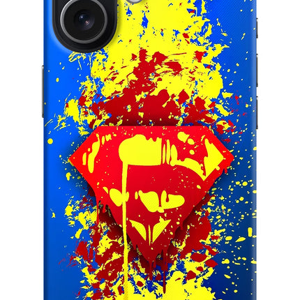 Superman logo iPhone 17 Hard Case Back Cover by Casekaro