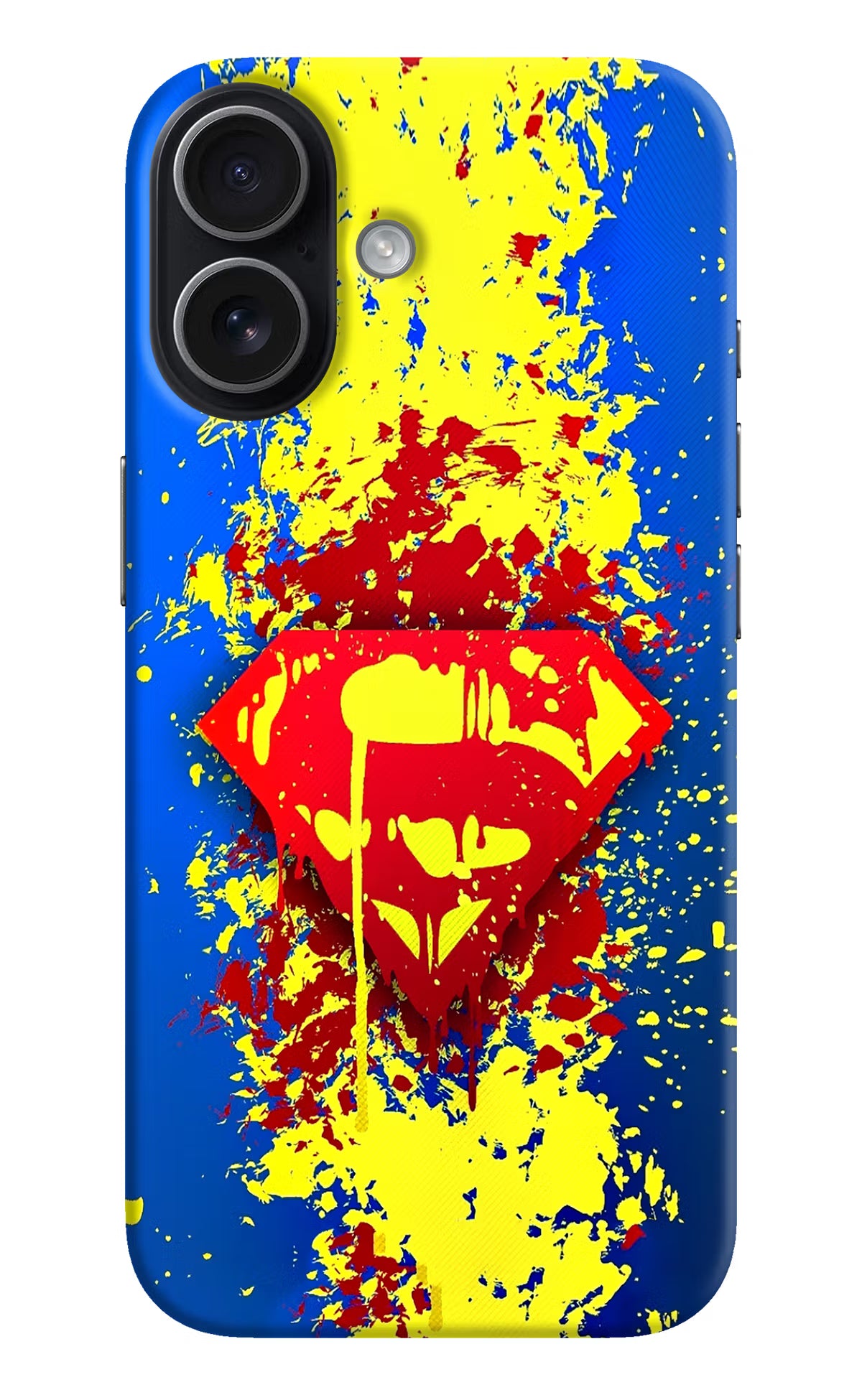 Superman logo iPhone 17 Hard Case Back Cover by Casekaro